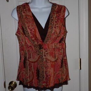 Sleeveless Lightweight Blouse